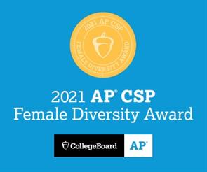 California School of the Arts – San Gabriel Valley has earned the College Board's AP® Computer Science Female Diversity Award