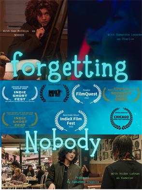Robert Jones and Sam Morelos win awards for Jones' short film, "Forgetting Nobody"

