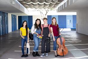 CSArts-SGV students were recognized as National & State Award winners by the Sixth Annual National Community Service Award