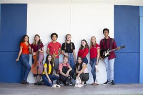 CSArts-SGV students were recognized as National & State Award winners by the 6th Annual National Community Service Award