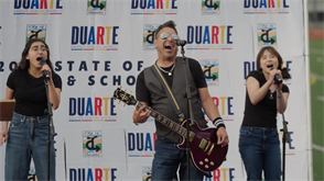 CSArts-SGV students were featured at the 2023 State of the City & Schools event