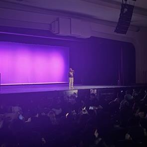 Dominic Anaya-Gulaya, Zarriah McClendon, & Jaylin Tillman performed at the City of Duarte Martin Luther King Jr. Day Celebration
