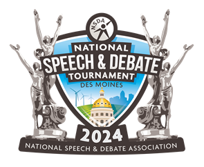 Minji Cho & Liam Kyle qualified in the National Individual Events Tournament of Champions and the National Speech and Debate Association’s National Championship