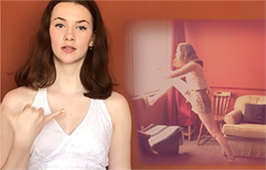 Michaela Delaney Guthrie Performs in "Hallways: Stories from Juvie"