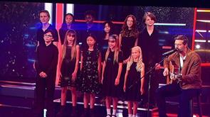 Dylan Beam performed with country artist Walker Hayes at the Family Film & TV Awards