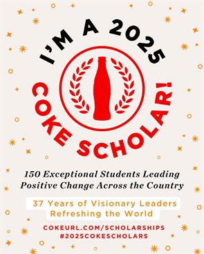 Brennan Chang Ho was named a 2025 Coca-Cola Scholar and more