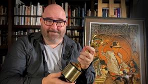 Adam McDaniel had excerpts from his documentary on artist Richard Amsel featured at the Muzeo Museum