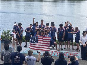 Damien Capper was a member of the IDBF US National Team and competed in Germany at the 17th IDBF World Dragon Boat Racing Championships