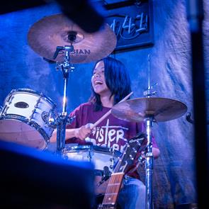 Joaquin Tangonan earned national recognition as a Top 40 finalist in Zildjian’s 2025 U.S. Young Drummer of the Year competition
