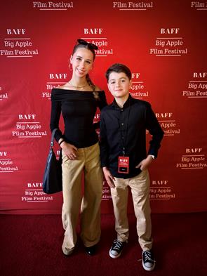 Ayla Murphy starred in the short film “Walter” and attended its premier at the Big Apple Film Festival