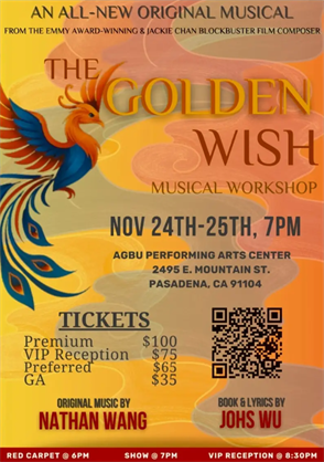 Natalie Park was a cast member in Nathan Wang’s musical “The Golden Wish”