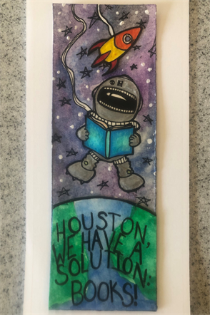 Camille Schurer Wins Bookmark Design Contest