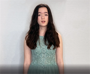 Autumn Joyner Completes a Level Nine Certificate of Merit Vocal Test