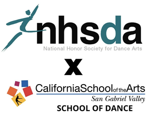 CSArts-SGV’s School of Dance sponsored program in the National Honor Society for Dance Arts (NHSDA)
